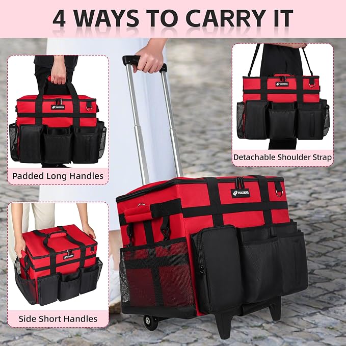 Rolling Cleaning Caddy Bag - Image 4