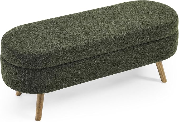 Furnimart 43.5" Queen Size Storage Bedroom Bench - Image 7