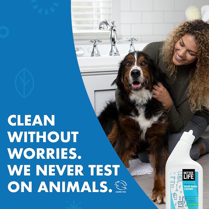 Better Life Toilet Bowl Cleaner, Plant-derived, Stain & Odor Remover, Tea Tree - Image 6