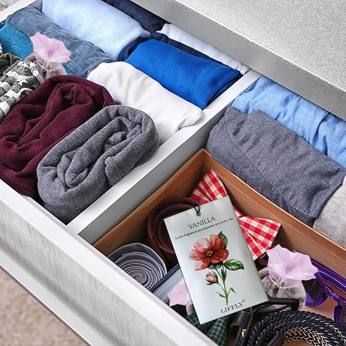 14 Packs Scented Sachets fit Drawers and Closets 14 Different Scent Gift Box - Image 6