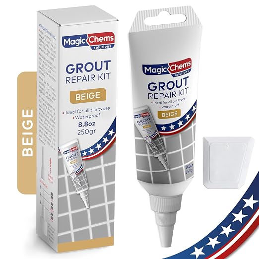 Tile Grout Repair Kit, Grout Sealer Restore and Renewer by MagicChems