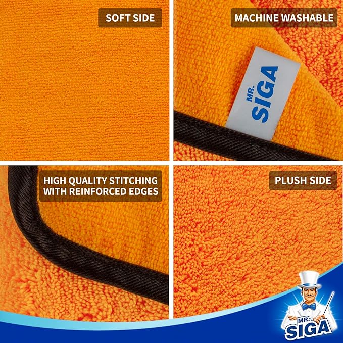 MR.SIGA Professional Premium Microfiber Towels - Image 3