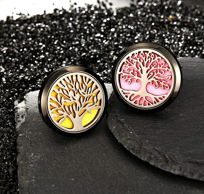 2 Pieces 316L Car Aromatherapy Oil Diffuser Air Freshener - Image 6