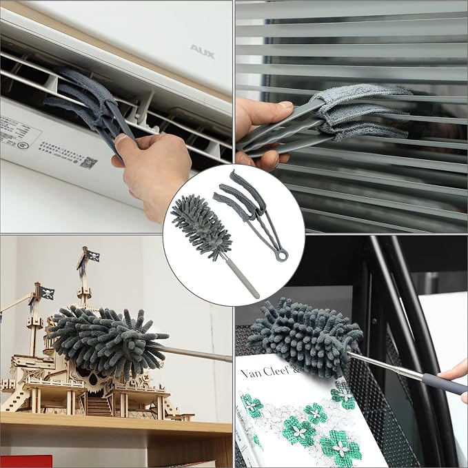 10 PCS Microfiber Feather Duster Kit, Dusters - Image 6