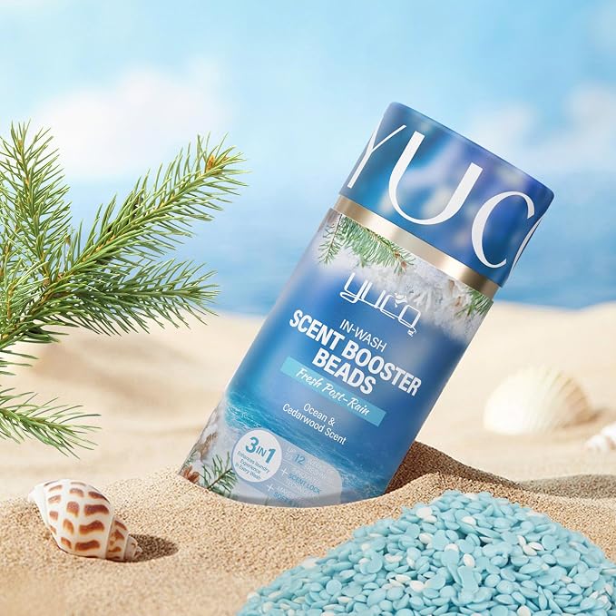 YUCO Scent Beads Laundry Natural, Ultra-Concentrated Two-Color Laundry Beads - Image 7