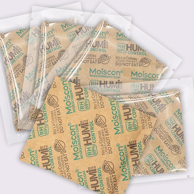 30 Pack 8 Gram 69% Two-Way Humidity Control Packs - Image 8