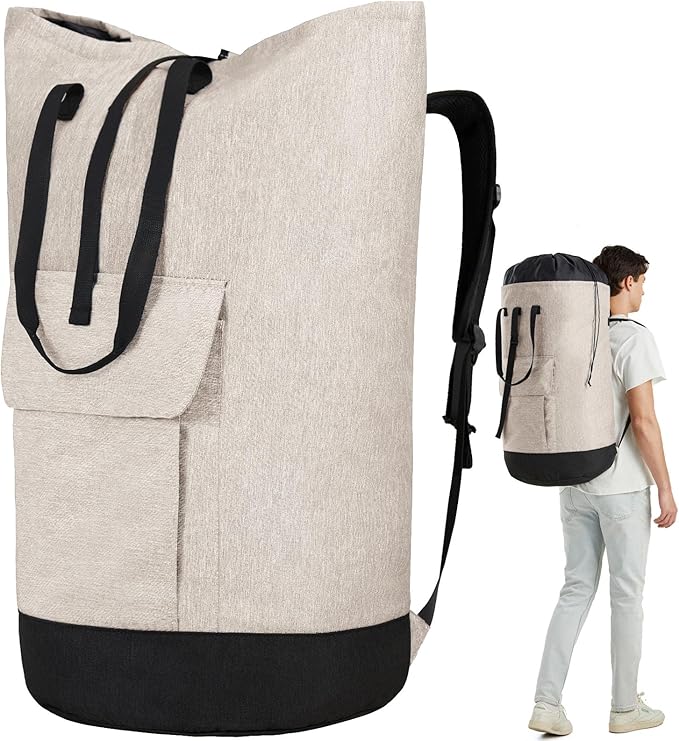 Laundry Bags Extra Large Heavy Duty, Laundry Backpack College 115L, Large by Azhido