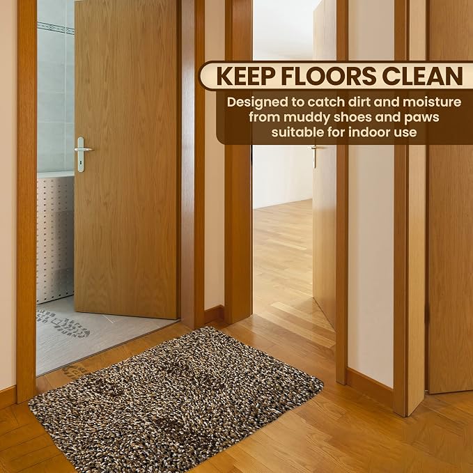 Premium Microfiber Indoor Door Mat – 32"x48" Washable Entry Mat, Waterproof - Image 4
