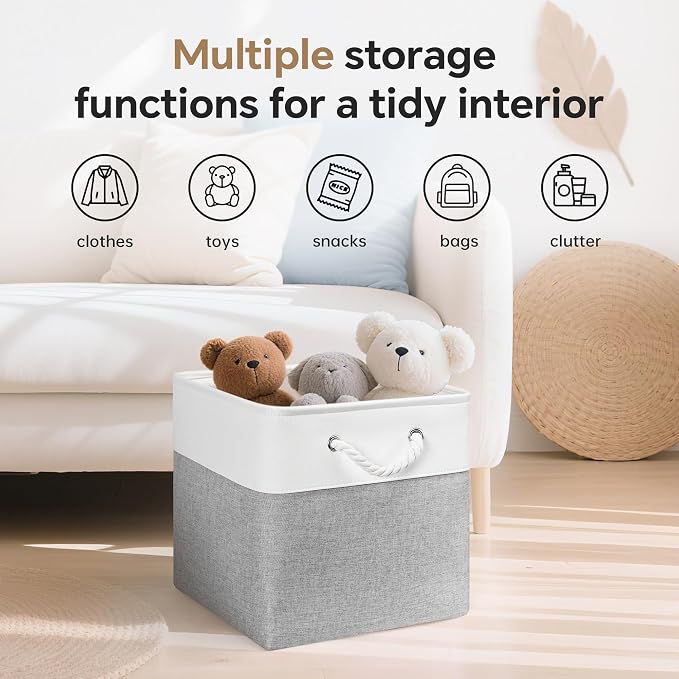 13x13 Inch Cube Storage Bins - Image 5