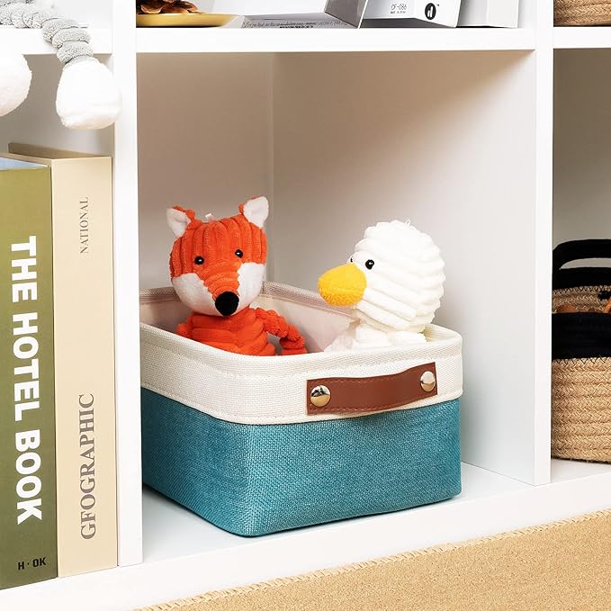 DULLEMELO Small Collapsible Fabric Basket - Image 4