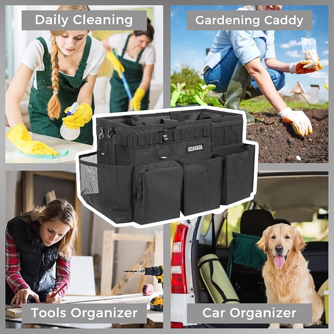 Wearable Cleaning Caddy Bag, Supplies Organizer - Image 2
