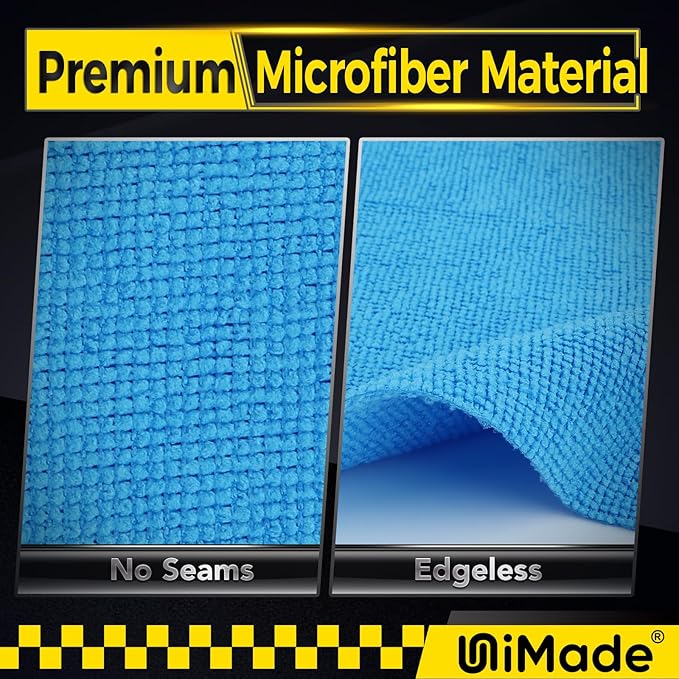 Shop Towels, 100 Pack Commercial Grade Work Rags Microfiber Towels - Image 2