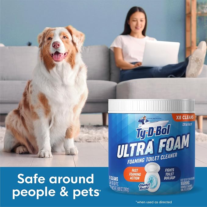 Ty-D-Bol Ultra Foam Toilet Bowl Cleaner - Image 7
