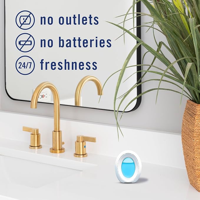 Febreze Bathroom Air Freshener, Odor-Fighting, Plug In Alternative, Air - Image 4