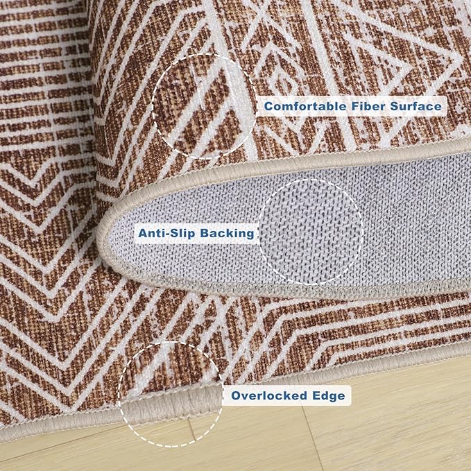 Office Chair Mat for Hardwood & Tile Floor, Anti-Slip Under Desk Rug Floor - Image 3