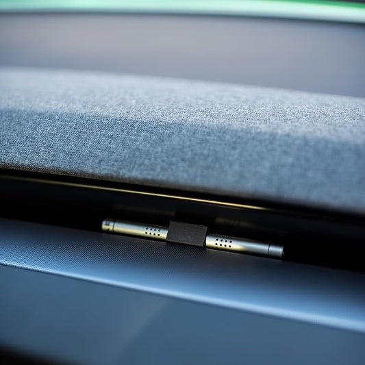 Tesla New Model 3 and Model Y Air Freshener | Invisible Slim Design | - Image 2