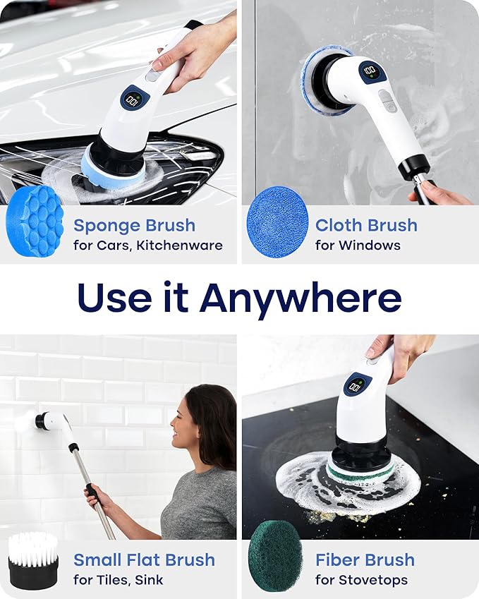 Electric Spin Scrubber for Cleaning - Image 7