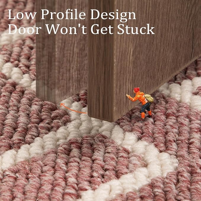 hicorfe Indoor Doormat, Front Back Door Mat Rubber Backing Non Slip Door Mats - Image 5