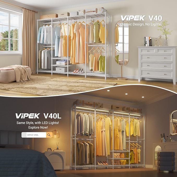 VIPEK V40 Wire Garment Rack Heavy Duty Clothes Racks - Image 3