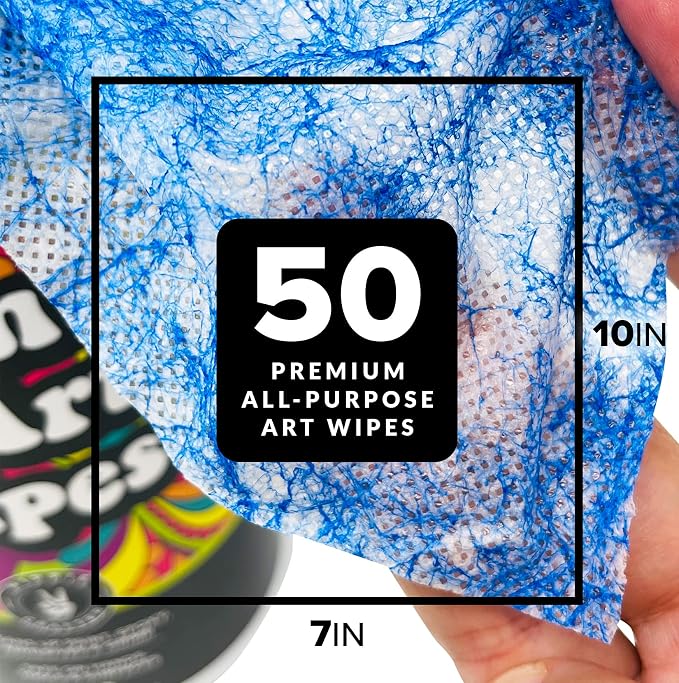 Paint and Art Wipes, Heavy-Duty Cleaner - Image 5