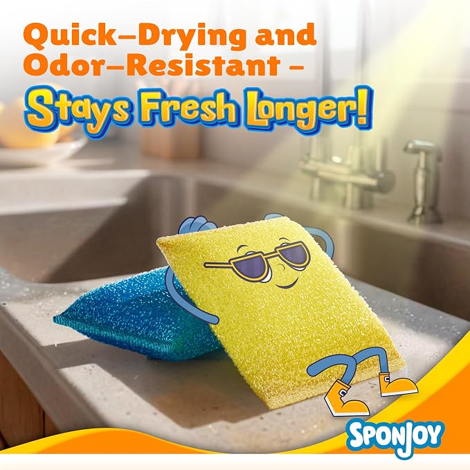 6-Pack Dish Sponges Kitchen - Image 4