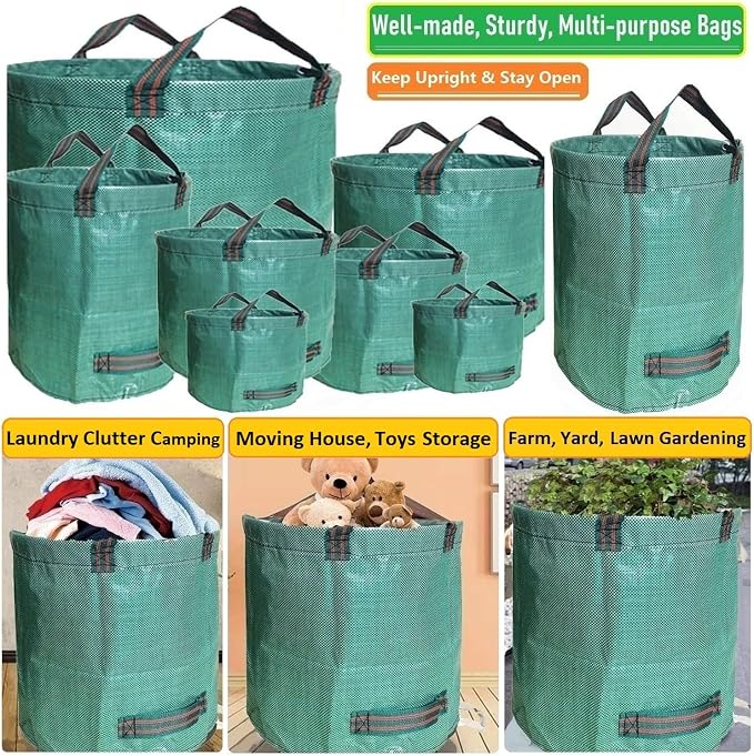 Standard 2-Pack 16 Gallon Yard Lawn Garden Bags - Image 3