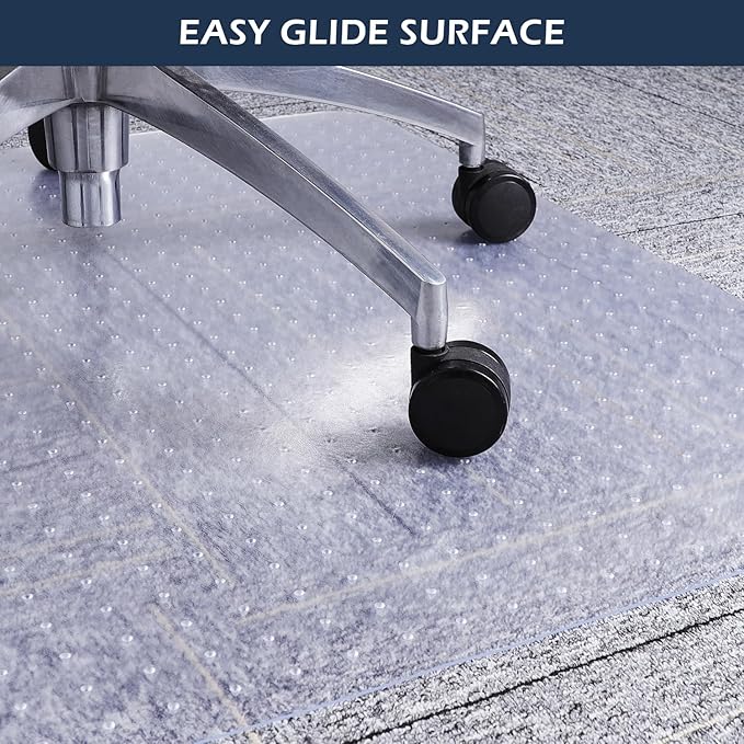 SALLOUS Chair Mat for Carpet, Gaming Chair Mat for Carpeted Floors, Floor - Image 6