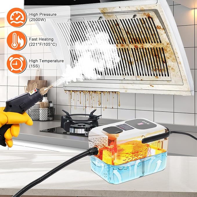 15 in 1 Handheld Steam Cleaner - Image 3