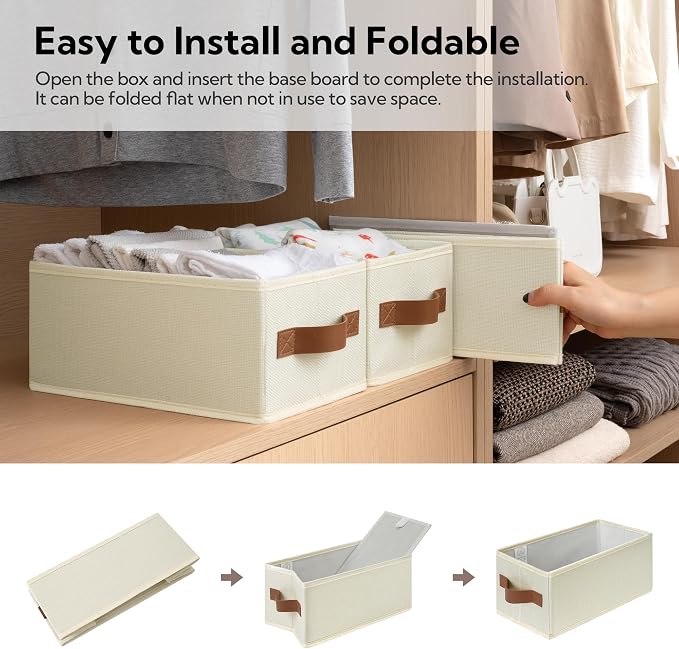GRANNY SAYS Small Fabric Storage Bins, Storage Baskets - Image 9
