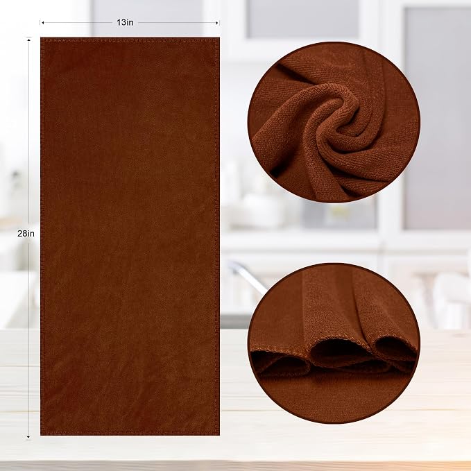 kimteny 13x28 Inches Kitchen Cloth Dish Towels, 400 GSM Premium Dishcloths - Image 6