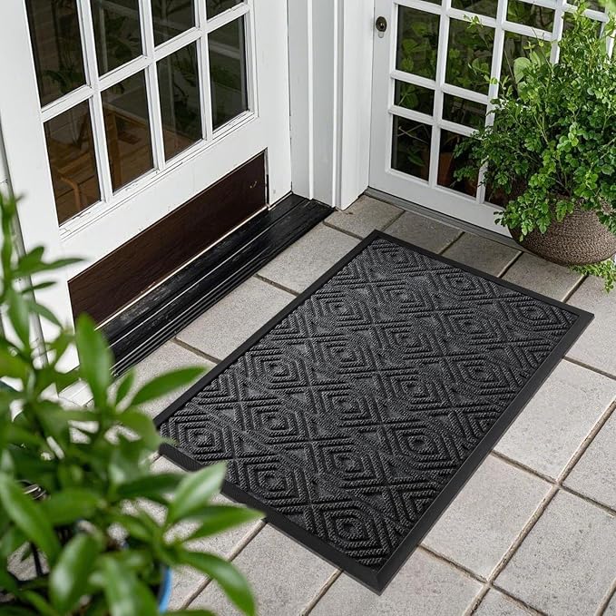 Yimobra Door Mat, Outdoor Indoor Entrance Welcome Mat, Heavy Entry Front Door - Image 7