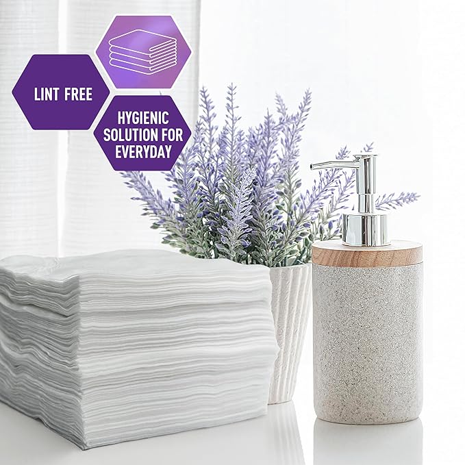 MED PRIDE Disposable Dry Wipes for Adults, Soft & Absorbent Personal Towels - Image 7