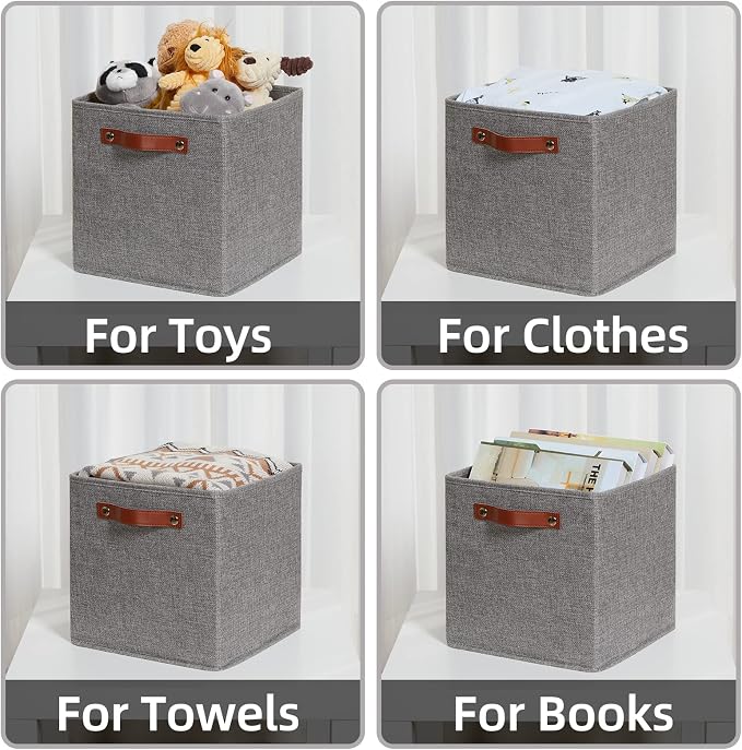 HNZIGE Shelf Storage Cubes Bins - Image 2