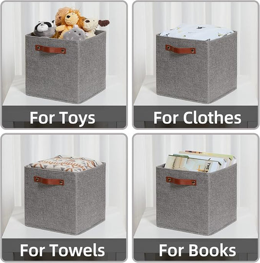 HNZIGE Shelf Storage Cubes Bins - Image 2