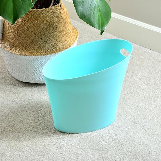 Youngever 2 Gallon Slim Trash Can, Plastic Garbage Container Bin, Small Trash - Image 4