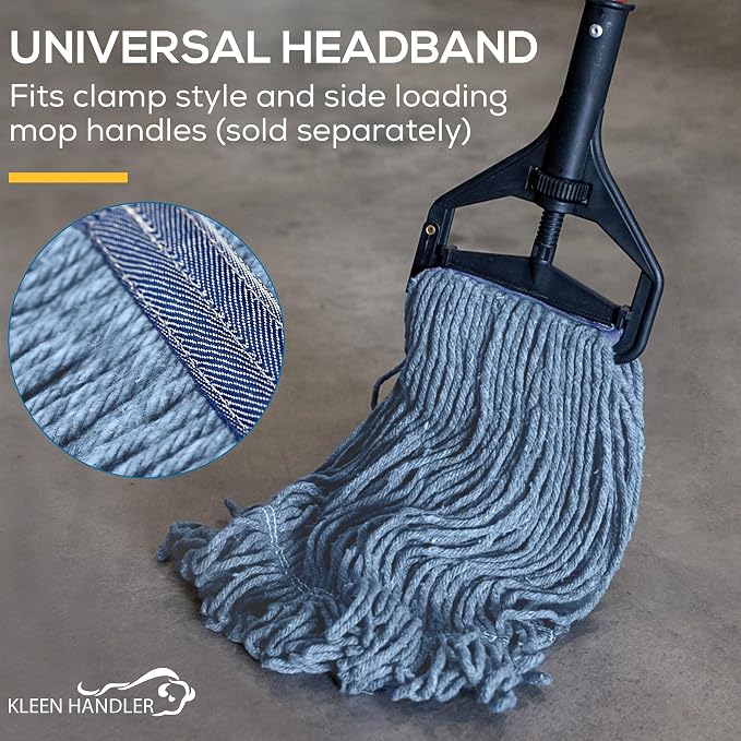 KLEEN HANDLER General Cleaning Mop Heavy Duty Commercial Replacement, Wet - Image 9