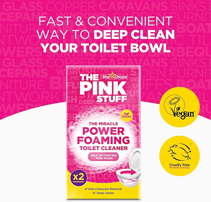 Stardrops - The Pink Stuff - The Miracle Power Foaming Toilet Cleaner - 2 - Image 2