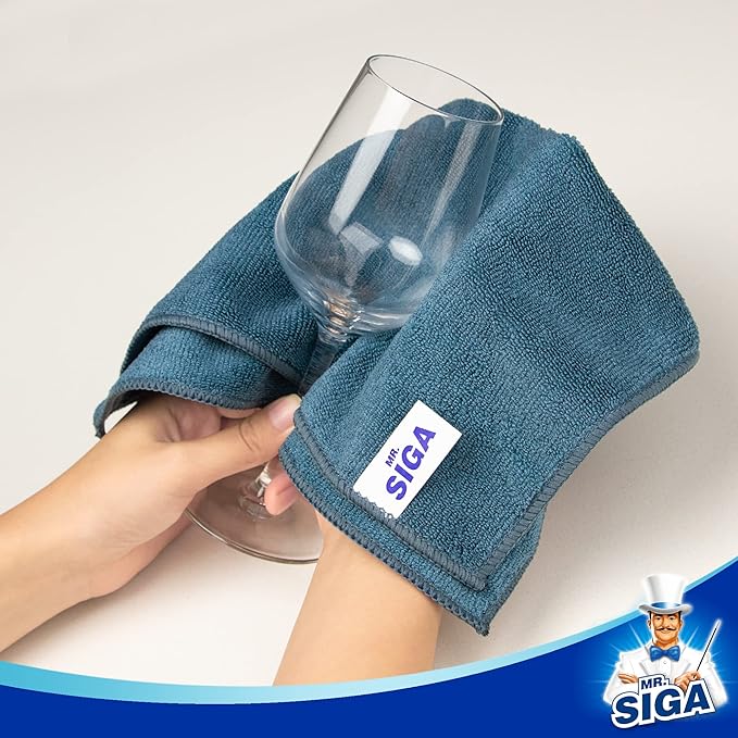 MR.SIGA Microfiber Cleaning Cloth, All-Purpose Microfiber Towels, Streak Free - Image 6