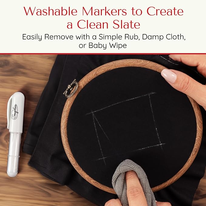 Fabric Markers for Sewing – Ergonomic Tailors Chalk Pen - Image 5