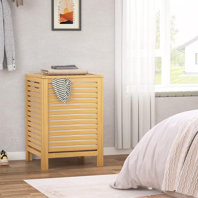 Homykic Bamboo Laundry Hamper - Image 7