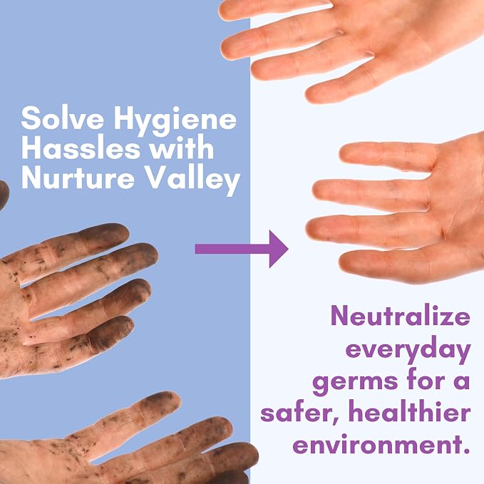 XL Individually Wrapped Nurture Antibacterial Body & Hand Wipes | Alcohol-Free - Image 5
