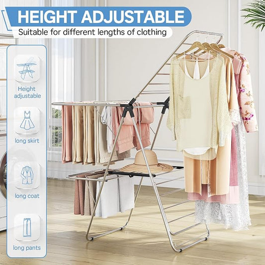 APEXCHASER Clothes Drying Rack - Image 2