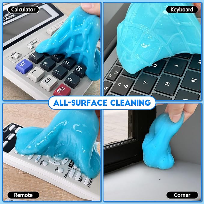 Car Cleaning Gel, 2 Pack Car Cleaning Putty, Universal Auto Deatiling Tools - Image 5