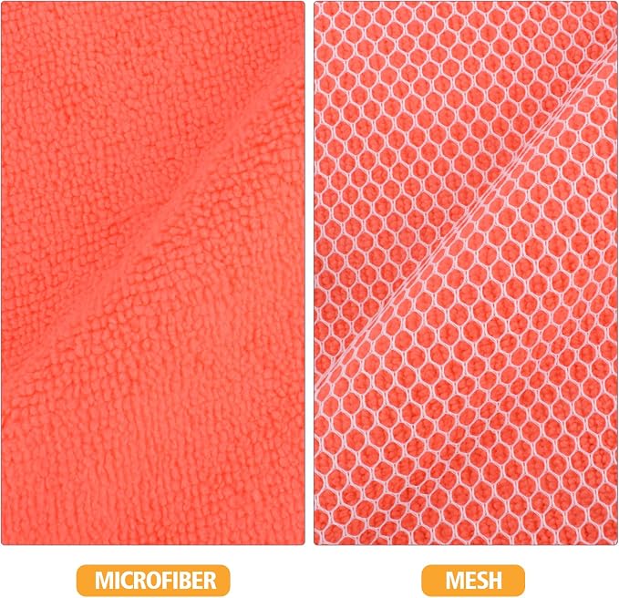 KinHwa Kitchen Washcloths for Dishes Absorbent Microfiber Dish Cloths Quick Dry - Image 6