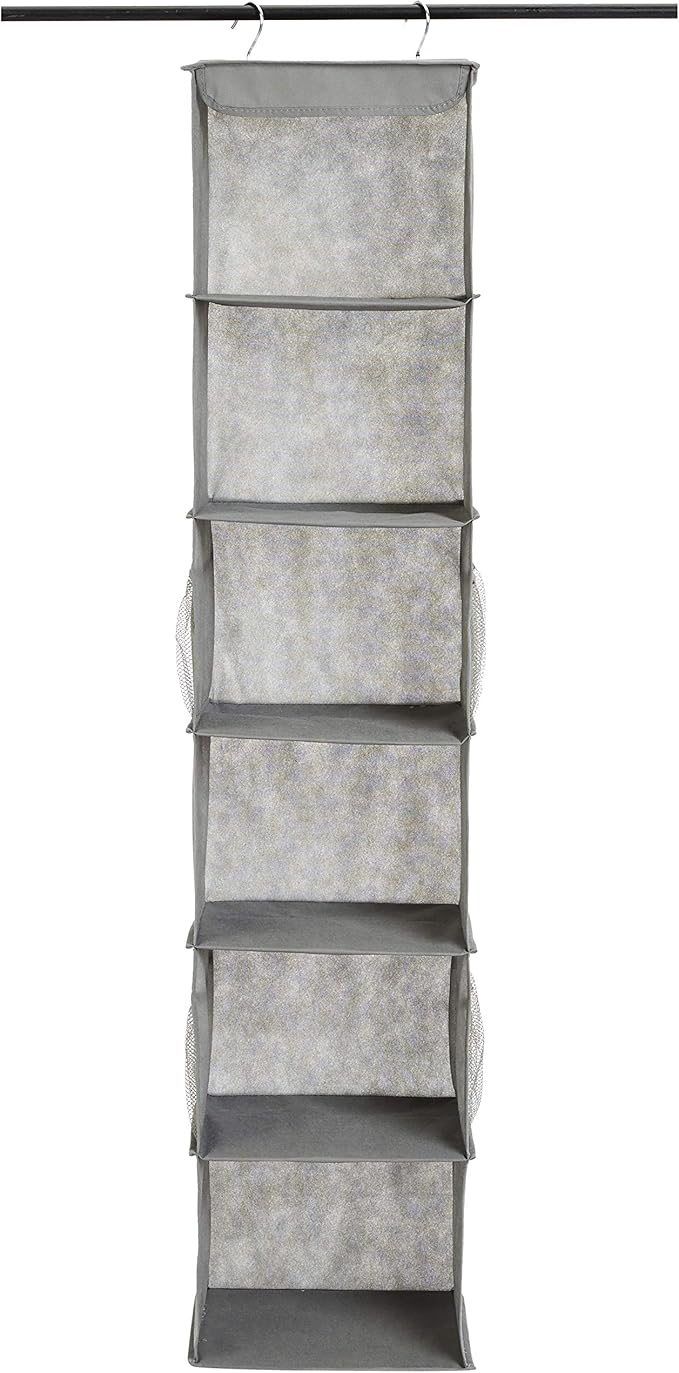 Amazon Basics 6-Tier Hanging Closet Shelf Organizer - Image 3