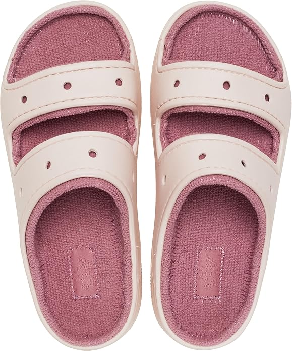 Crocs Unisex Adult Classic Cozzzy Towel Sandals, Fuzzy Slippers and Slides - Image 4
