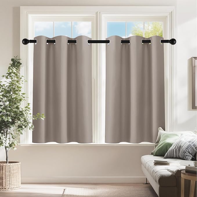 PONY DANCE Blackout Curtains for RV Camper Windows, Privacy Thermal Insulated by PONYDANCE
