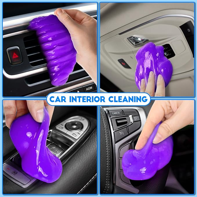 Car Cleaning Gel, 2 Pack Car Cleaning Putty, Universal Auto Deatiling Tools - Image 3