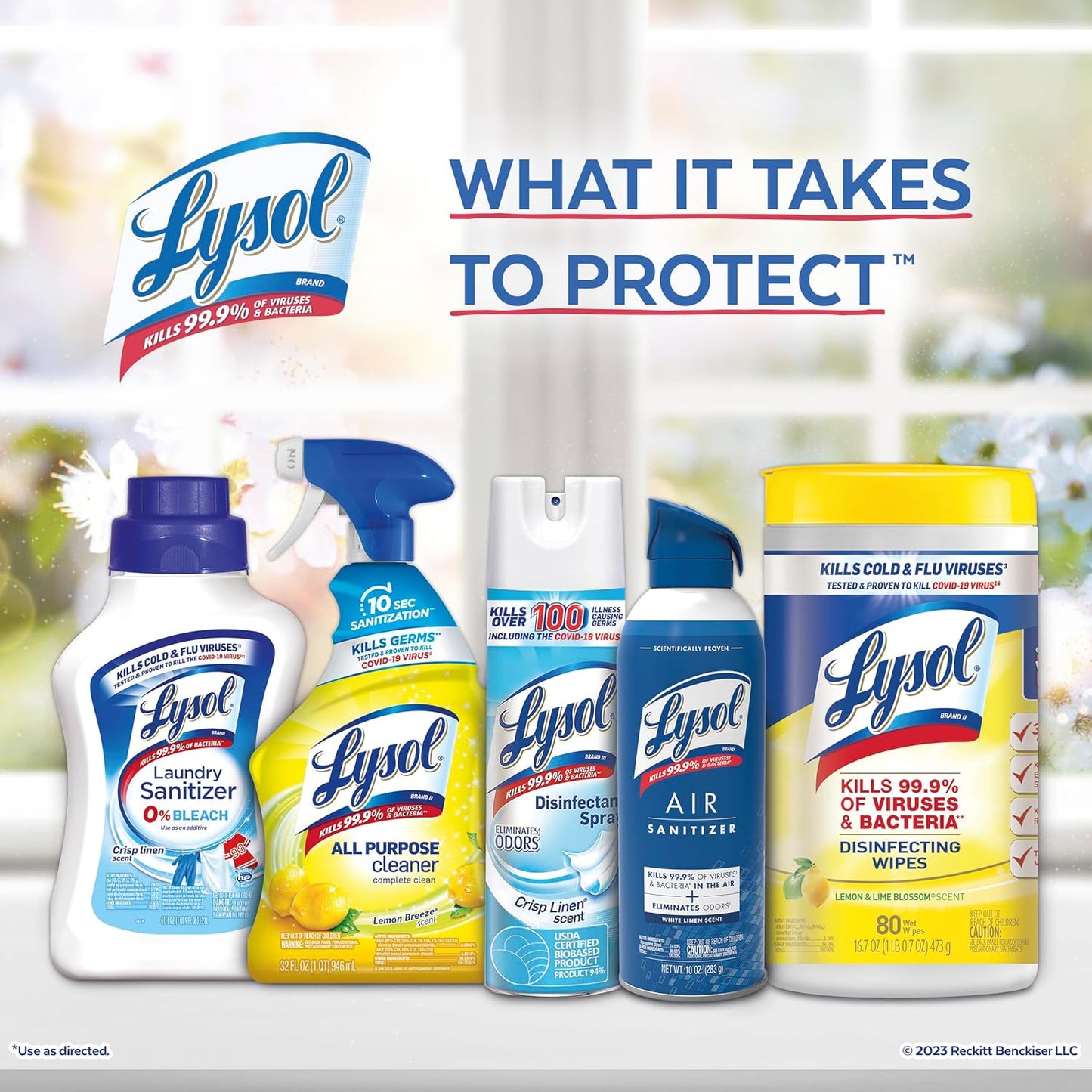 Lysol Disinfecting Wipes To-Go Pack, Lemon Scent, 15 Count (Pack of 3)