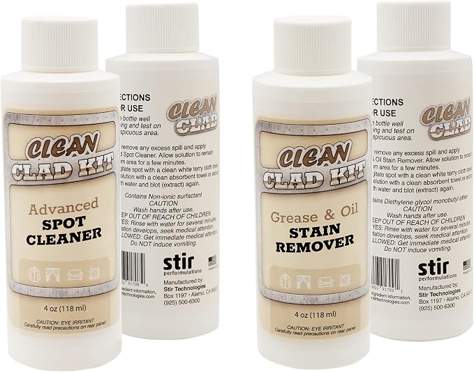 Upholstery Cleaner Kit – 2-Pack Stain Removers - Image 7